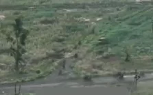 Кадры финального штурма Урожайного: прорыв морпехов на мотоциклах